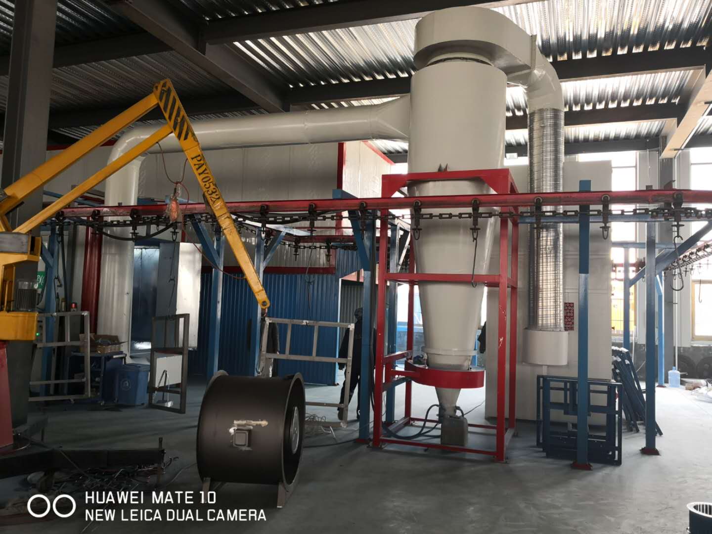 空調(diào)設備靜電噴涂流水線