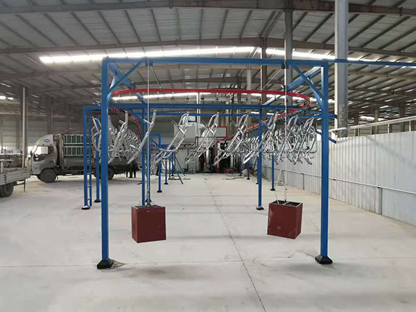 濟(jì)寧電動(dòng)車配件噴塑設(shè)備