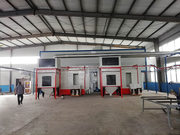 藝術相框噴塑流水線