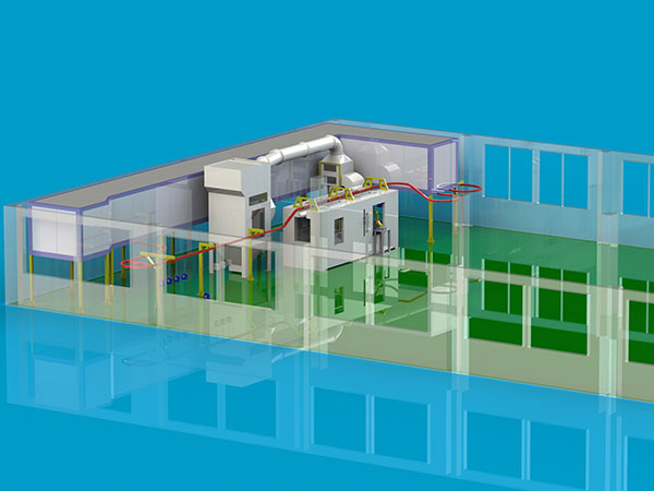 大旋風(fēng)回收加后過(guò)濾器設(shè)備