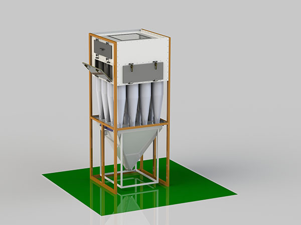 大旋風(fēng)回收加后過(guò)濾器設(shè)備