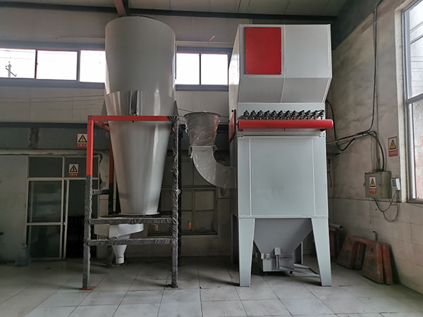 大旋風(fēng)回收加后過(guò)濾器設(shè)備