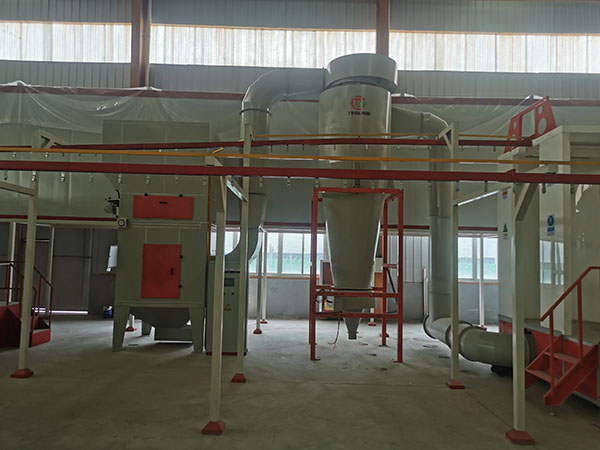 大旋風(fēng)回收加后過(guò)濾器設(shè)備